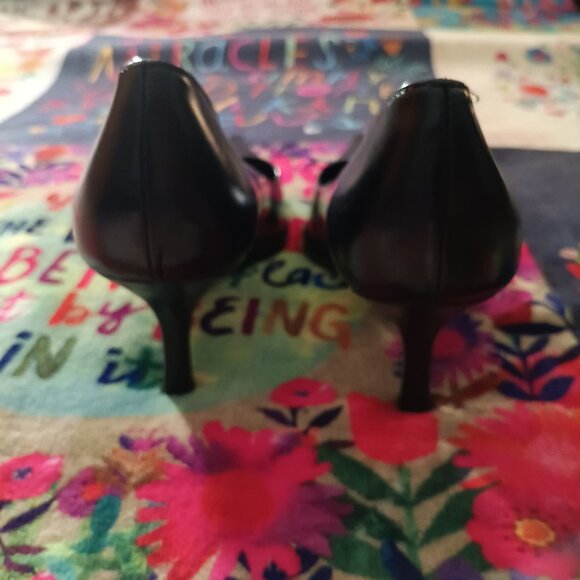 Prada italian black patent leather heals size EU 39.5 - Picture 6 of 6